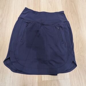 Athleta Blue Fairway Golf Skort 18" Size XS
